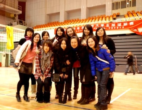 喜讯 我校男子排球队获得09年北京高校联赛乙组冠军